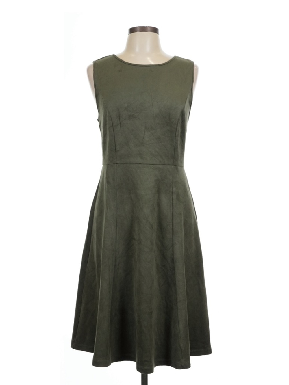 Philosophy Republic Sleeveless A-Line Dress - Olive Green Size 10